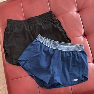 Avia Blue and Black Athletic Shorts